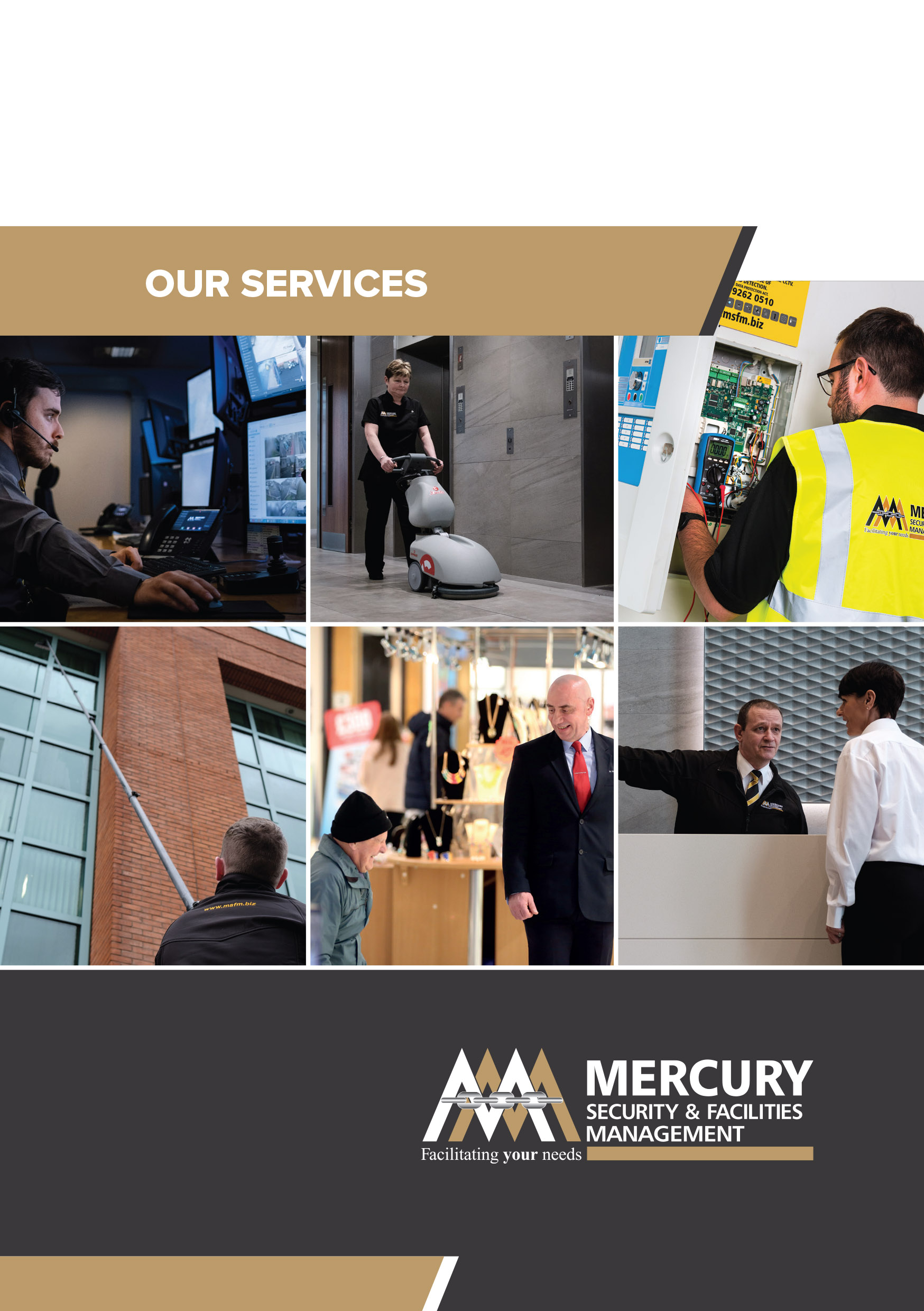 New Services Brochure Now Available Mercury Security and Facilities Management